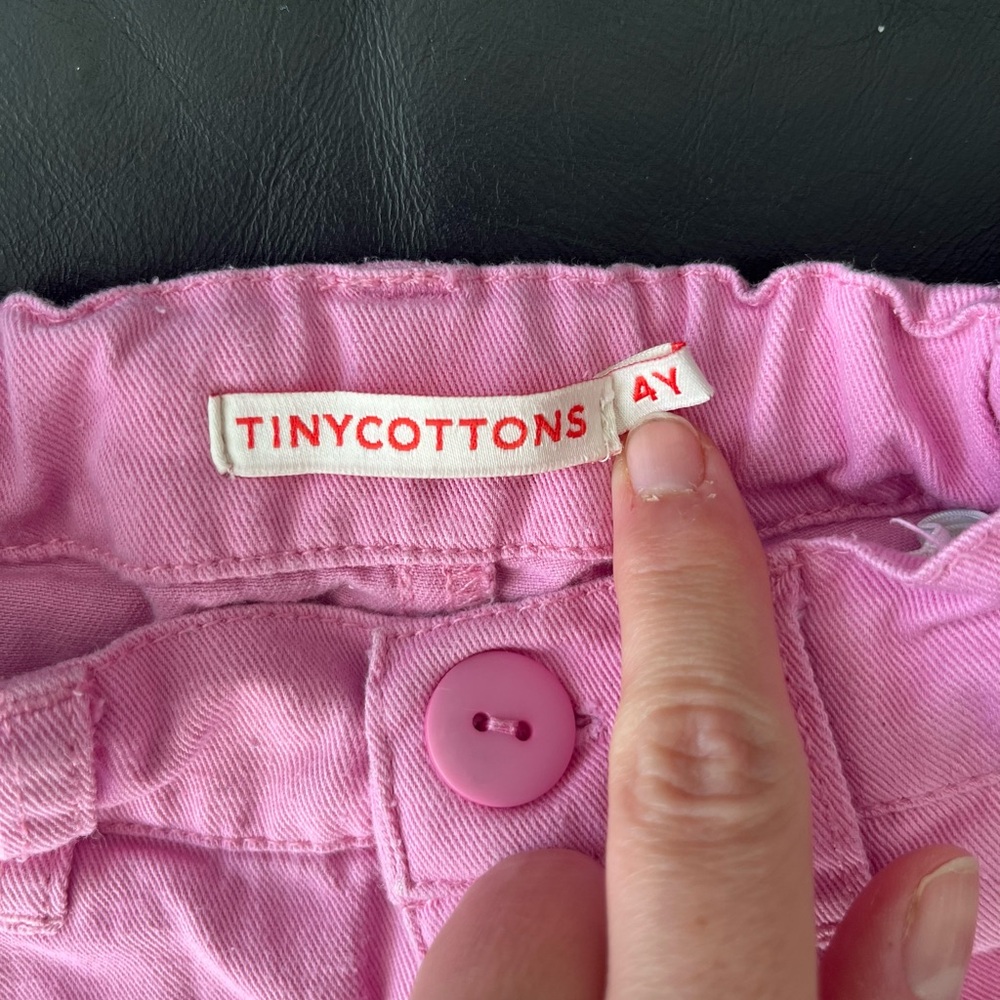 Tinycottons Pink Shorts - Picture 2 of 5
